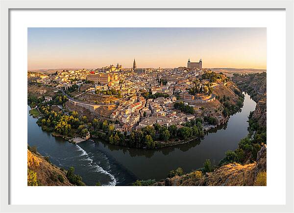 Toledo At Golden Hour