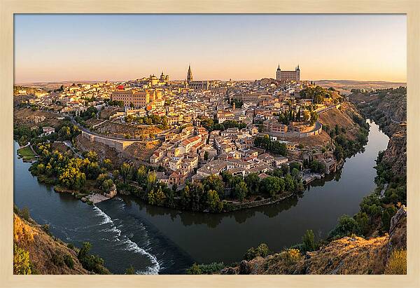 Toledo At Golden Hour