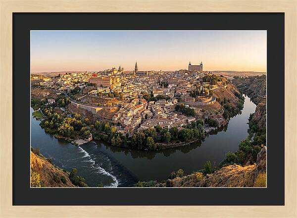 Toledo At Golden Hour