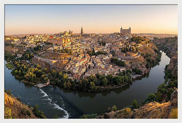 Toledo At Golden Hour