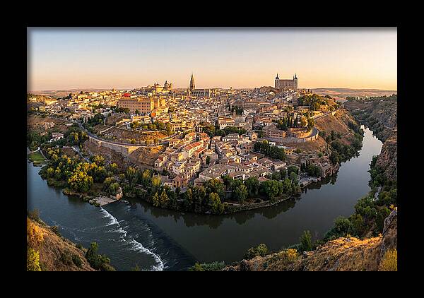 Toledo At Golden Hour