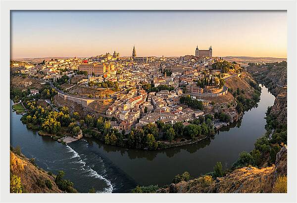 Toledo At Golden Hour