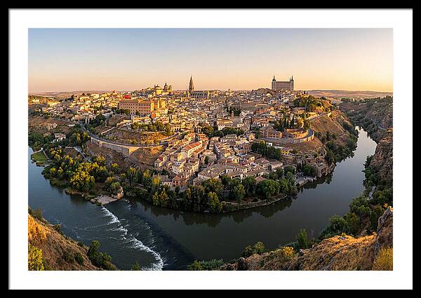 Toledo At Golden Hour