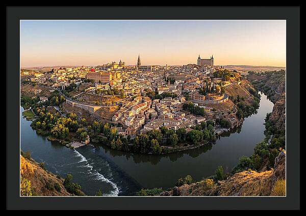 Toledo At Golden Hour