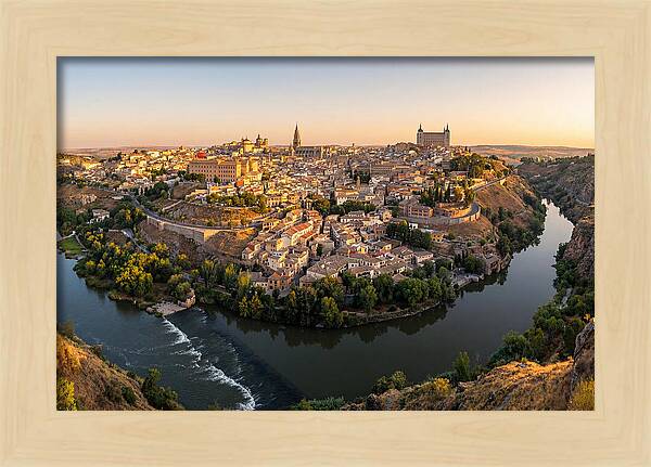Toledo At Golden Hour