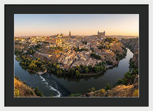 Toledo At Golden Hour