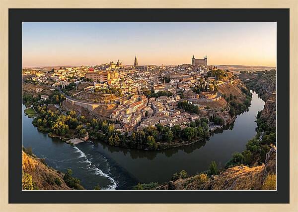 Toledo At Golden Hour