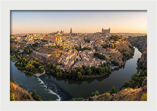 Toledo At Golden Hour