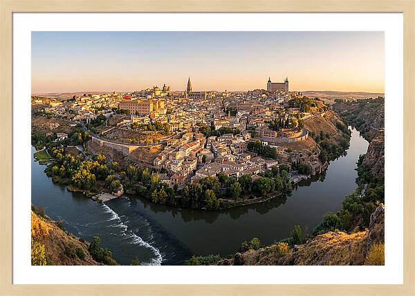 Toledo At Golden Hour