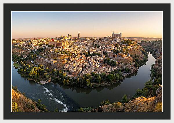 Toledo At Golden Hour