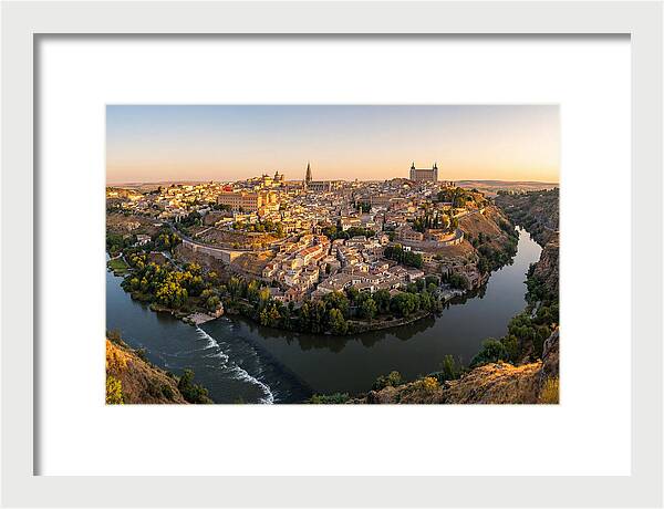 Toledo At Golden Hour