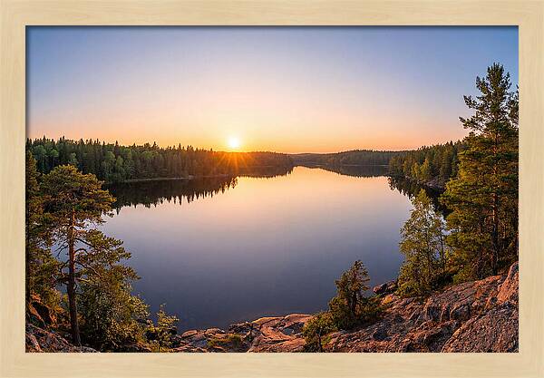 Toledo Bend Serenity At Sunrise
