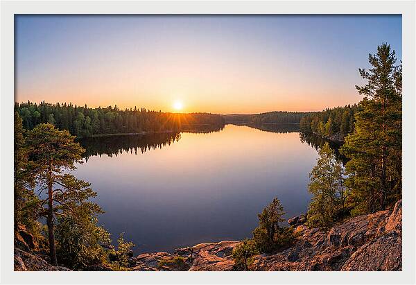 Toledo Bend Serenity At Sunrise