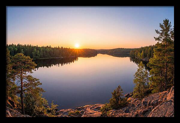 Toledo Bend Serenity At Sunrise