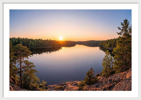Toledo Bend Serenity At Sunrise