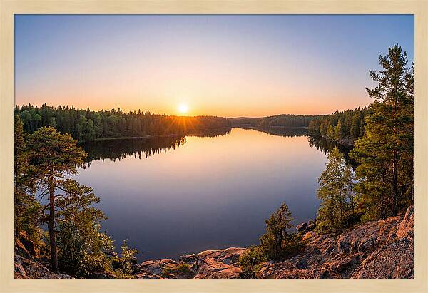 Toledo Bend Serenity At Sunrise