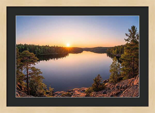 Toledo Bend Serenity At Sunrise