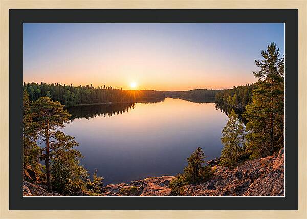 Toledo Bend Serenity At Sunrise
