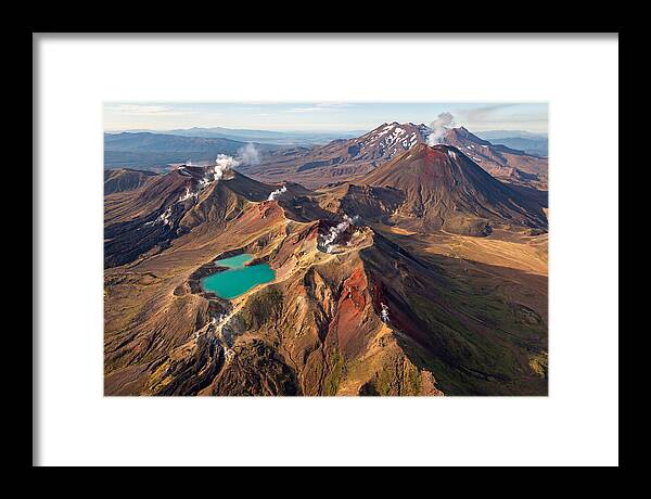 Tongariro National Park From Above
