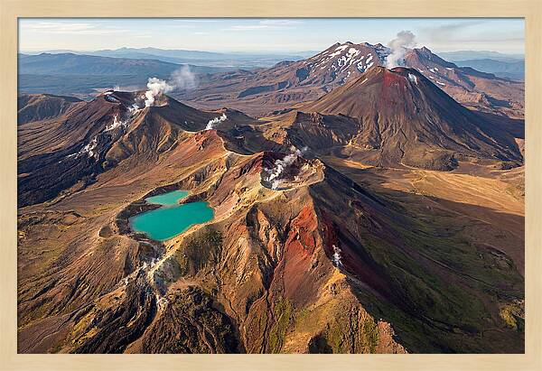 Tongariro National Park From Above