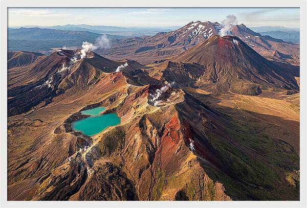 Tongariro National Park From Above
