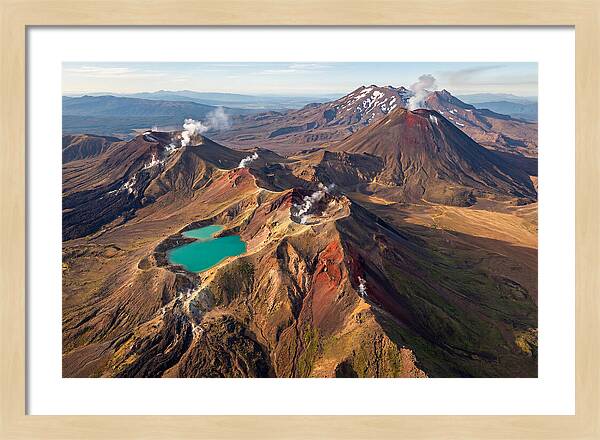Tongariro National Park From Above