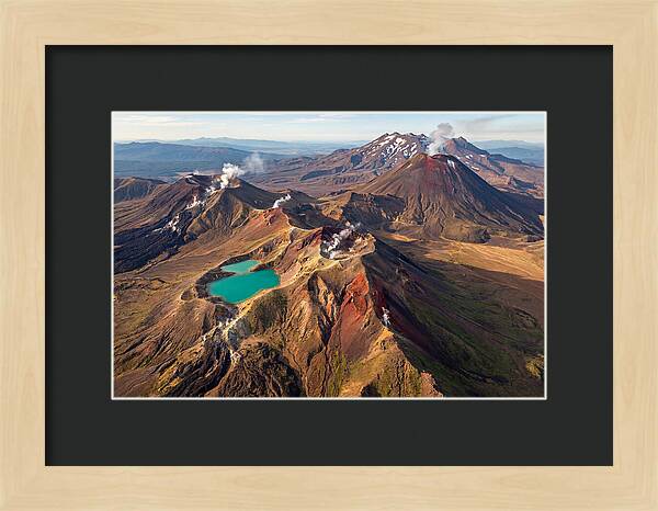 Tongariro National Park From Above