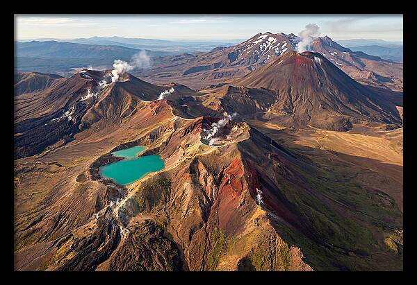 Tongariro National Park From Above