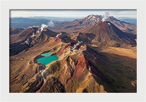 Tongariro National Park From Above