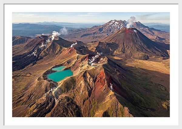 Tongariro National Park From Above