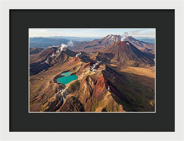 Tongariro National Park From Above