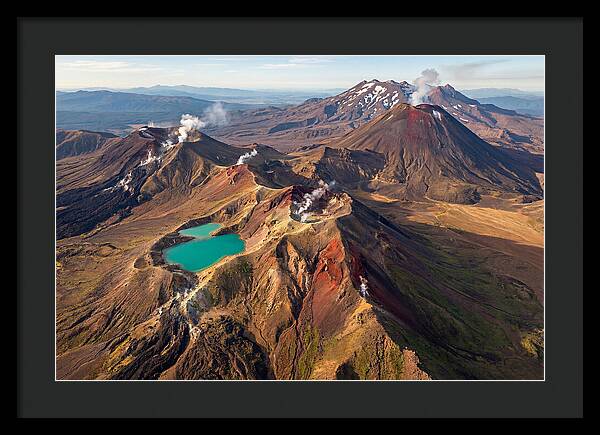 Tongariro National Park From Above