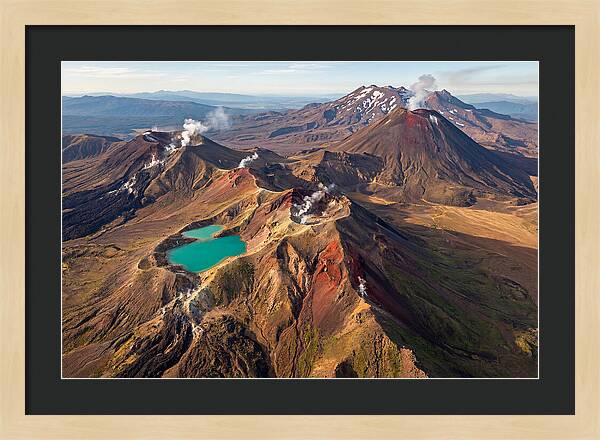 Tongariro National Park From Above