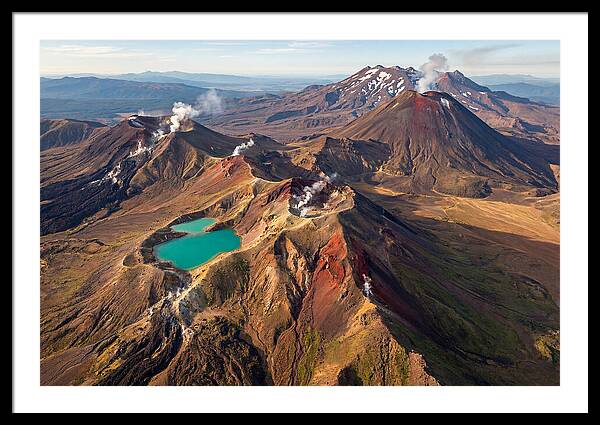 Tongariro National Park From Above