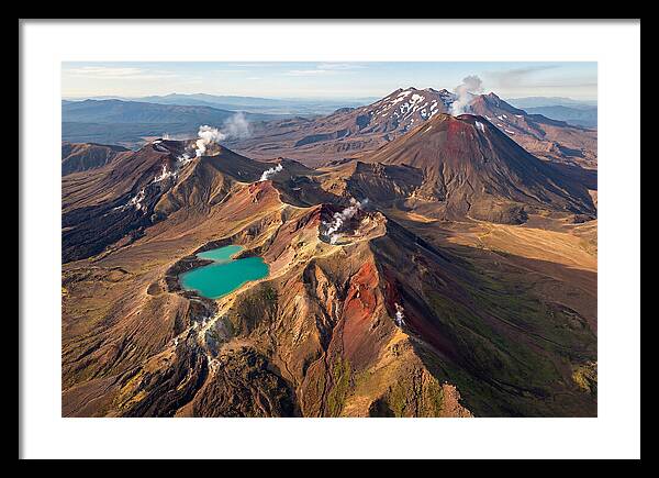 Tongariro National Park From Above