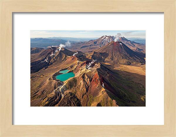 Tongariro National Park From Above