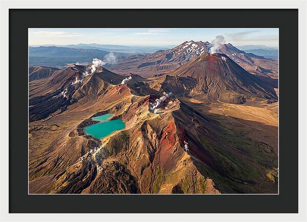 Tongariro National Park From Above