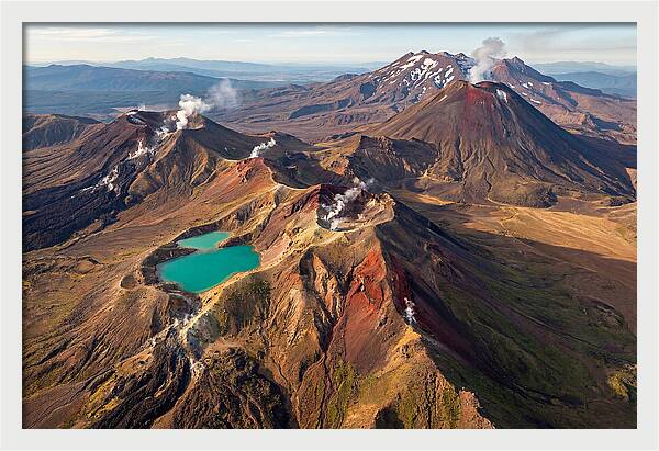 Tongariro National Park From Above