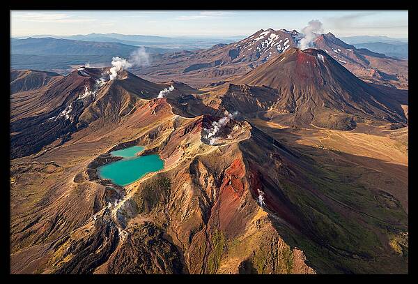 Tongariro National Park From Above