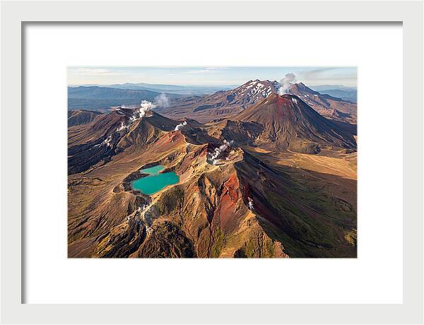 Tongariro National Park From Above
