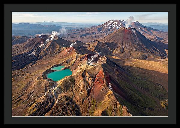 Tongariro National Park From Above
