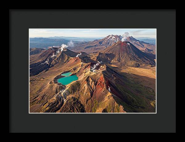 Tongariro National Park From Above