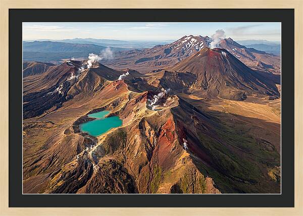 Tongariro National Park From Above