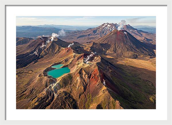 Tongariro National Park From Above