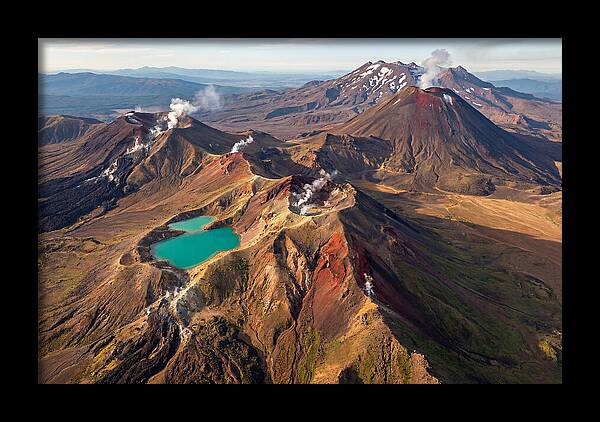 Tongariro National Park From Above