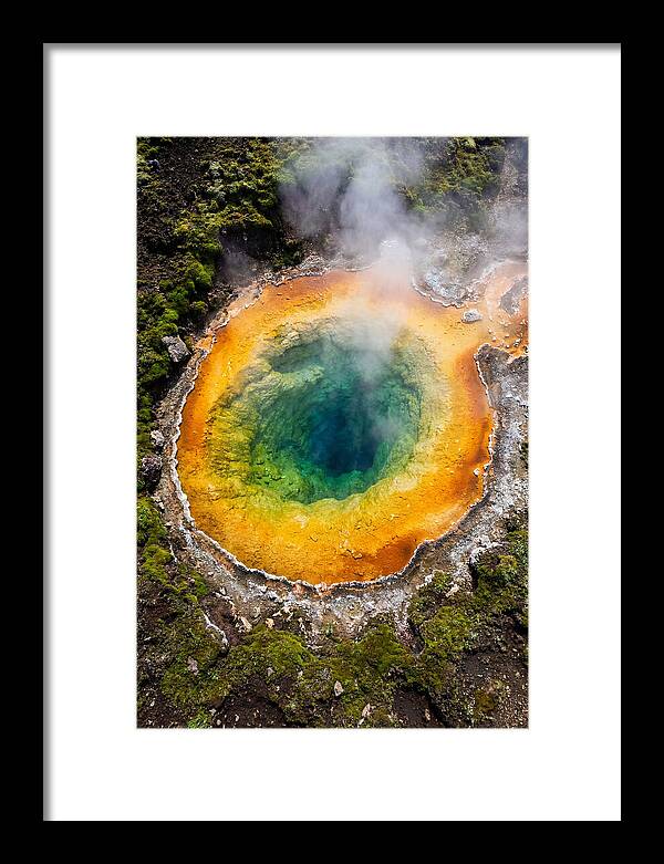 Topdown View Of Hot Springs