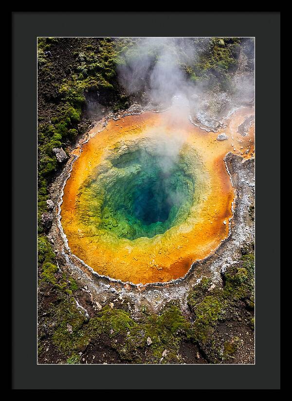 Topdown View Of Hot Springs