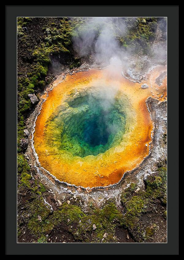 Topdown View Of Hot Springs