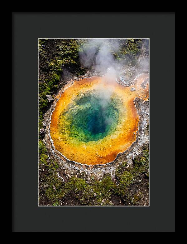 Topdown View Of Hot Springs
