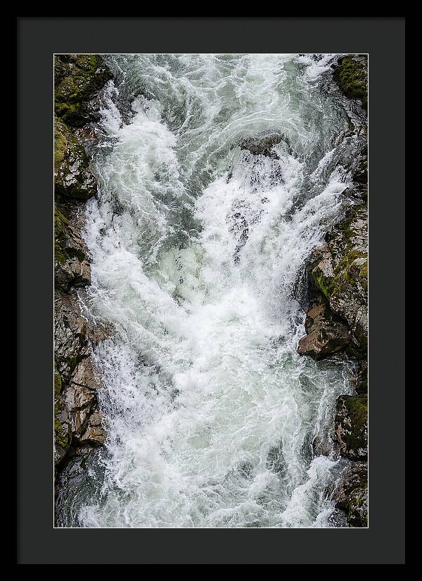 Topdown View Of River Rapids